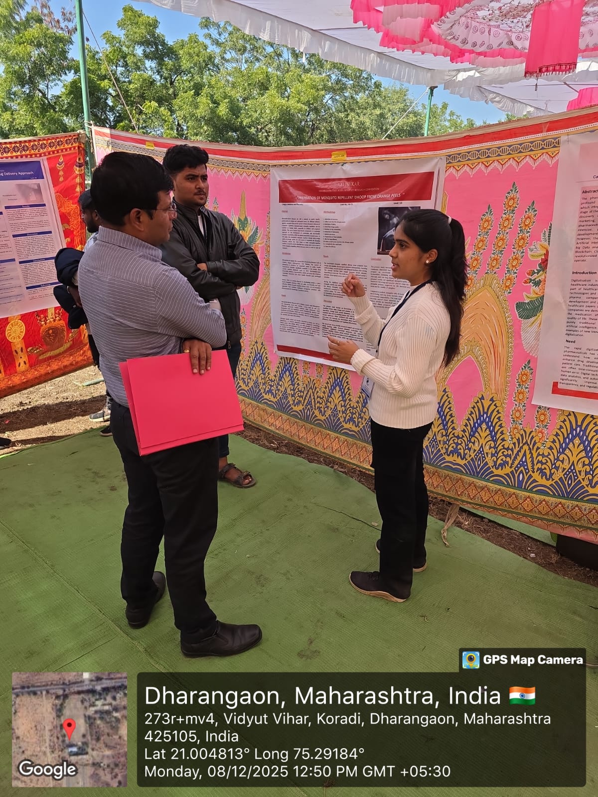 Our college (total 126 Participants) successfully participated in Aavishkar-2025 at Arts, Commers and Science College, Dharangaon. Following staff were coordinated Mr. Atul A. Sabe,  Mr. Md. Aakif Bag